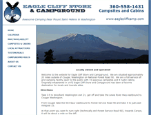 Tablet Screenshot of eaglecliffcamp.com